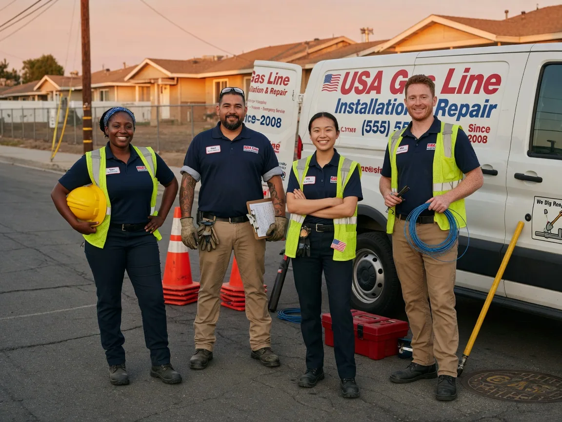 Gas Line Installation company in Mark Center, OH